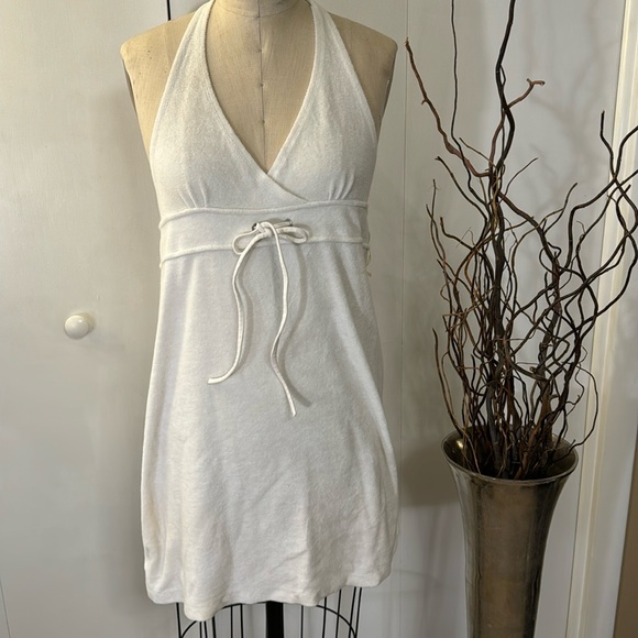 St. John's Bay Other - St. John’s Bay White terrycloth halter swimsuit cover up